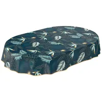 ANRO Wachstuchtischdecke abwaschbar Garten Tischdecke Wachstuch Rund Oval Eckig
