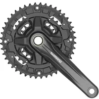 Shimano Kurbelgarnitur 44/32/22 Zähne 175mm FCMT210-3, Festachse mit KSS,
