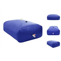 VidaXL Wassertank mit Wasserhahn Faltbar 2100 L PVC