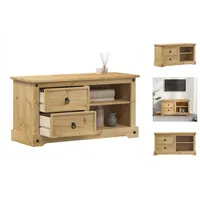 VidaXL TV-Schrank Corona 100x40x52 cm Massivholz Kiefer