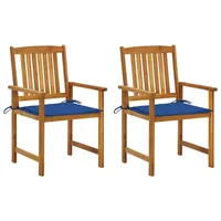 VidaXL Gartenstuhl 57 x 69 x 27 cm blau