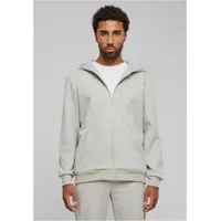 URBAN CLASSICS Cozy Reißverschlusspullover Light Asphalt 3XL