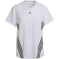 Adidas Wtr Icons 3 Stripes Kurzarm-t-shirt - White -