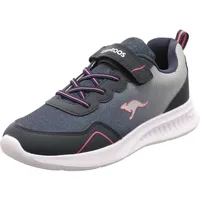 KangaROOS KL-Class EV Sneaker, dk Navy/Daisy pink, 37 EU