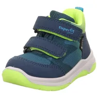 Superfit Cooper Leicht Gefütterte Gore-tex Sneaker, Blau Gelb 8010,