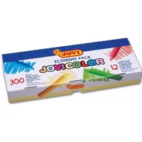 Jovi Wax Crayons Jumbo Wachsmalstifte farbsortiert, 300 St.