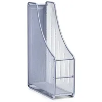 Zeller Stehstammler Mesh 28 x 8,5 cm Metall Silber