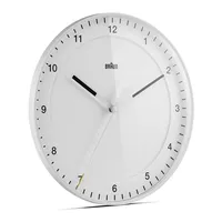 Braun BC17W Klassik Wanduhr