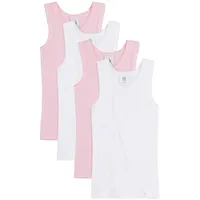 Sanetta Mädchen Unterhemd 4er Pack
