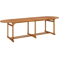 VidaXL 13-tlg. Garten-Essgruppe 280x90x75 cm Massivholz Akazie