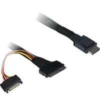 Inter-Tech Datenkabel SFF-8611 4i - SFF-8639