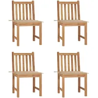 VidaXL Gartenstuhl 48 x 49 x 90 cm beige