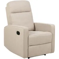 Actona Carryhome Fernsehsessel Lesesessel, Beige, Textil, 72x103x91 cm, Relaxfunktion,