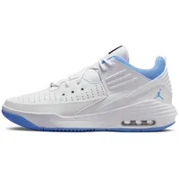 Jordan Nike Jordan Max Aura 5 Basketballschuh, White/Black/University Blue,
