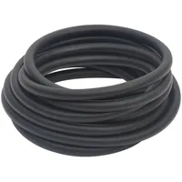 VidaXL Hybrid-Luftschlauch Schwarz 0,6" 2 m Gummi und PVC