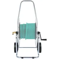 VidaXL Schlauchwagen 80 m 3/4" silberfarben