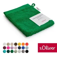 S.Oliver Waschhandschuh 16 x 21 cm grün