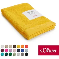 S.Oliver Gästehandtuch 30 x 50 cm gelb