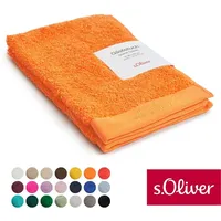 S.Oliver Gästehandtuch 30 x 50 cm orange