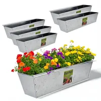 GarPet Paletten Blumenkasten Pflanzkasten Blumenkasten für Europalette Blumenkasten Paletten