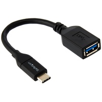 Startech StarTech.com USB-C auf USB-A Adapter (USB 3.1) Schwarz