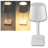 ChiliTec LED Tischleuchte Weiß 3 St.