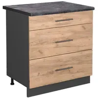 Vicco Schubladenschrank Fame-Line 80 x 60 x 82 cm