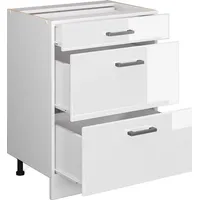 Vicco Unterschrank R-Line, 60 cm mit Schubladen, ohne Arbeitsplatte