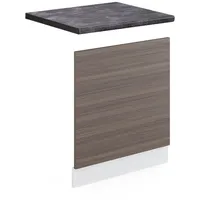 Vicco Frontblende R-Line, Geschirrspüler Zubehör, Grau,
