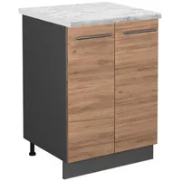 Vicco Küchenunterschrank Fame-Line 60 cm, AP Marmor