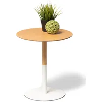 M2 Kollektion Beistelltisch Zoe Holz Braun Eiche