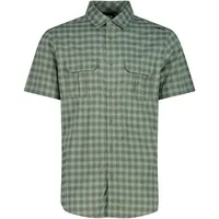 CMP Herren Hemd MAN SHIRT SALVIA-ANTRACITE-OFF WHITE, 54