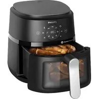 Philips 2000 Series Airfryer NA221/00 schwarz/silber 4,2 L mit