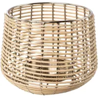Home Affaire Windlicht Vallenay Naturweide/Metall Braun