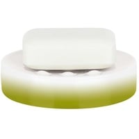 Spirella Tube Seifenschale, Porzellan, mit Farbverlauf, Limettengrün, Green