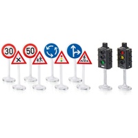 Siku SikuWorld Ampeln mit Verkehrsschildern (5597)