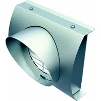Helios Ventilatoren Helios Fassadenblende Edelstahl IP-FBF 180