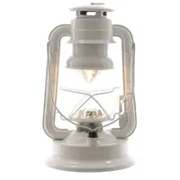 Kaemingk LED Laterne 24,5 cm Weiß