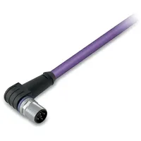 WAGO PROFIBUS-Leitung, M12B-Stecker, winklig, 5-polig, Länge 65 m 7561104060065