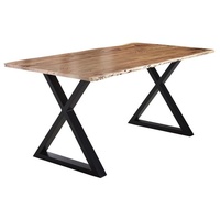 Ab:stil.art.moebel Lubin 200 x 77 x 100 cm schwarz