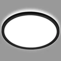 Briloner – LED Bad-Deckenleuchte, Schwarz, LED/18W