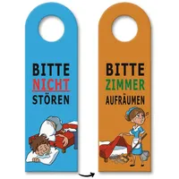 Speecheese Türhänger 10er Set mit Comic-Motiv - Bitte nicht