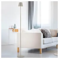 Just light. Just Light LED-Akku-Stehlampe Euria in Beige 2x
