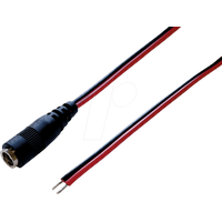 BKL Electronic 075121 Niedervolt-Anschlusskabel Niedervolt-Buchse - offene Kabelenden 2.50