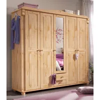 Otto home Kleiderschrank OTTO HOME "Adele", beige (natur), B:207cm