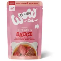 Wow.pet Rind in Sauce 8 x 85 g