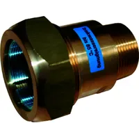 Gebo Messing-Klemmverbinder für Stahlrohr