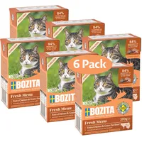 Bozita Sterilised Häppchen in Gelee mit Huhn & Rind