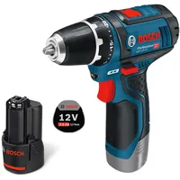 Bosch Akku-Bohrschrauber GSR 12V-15 / 1x 3,0 Ah Akku