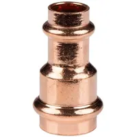 Pipetec Kupfer Pressfitting Reduzierstück 22 x 15 mm) V+m-kontur